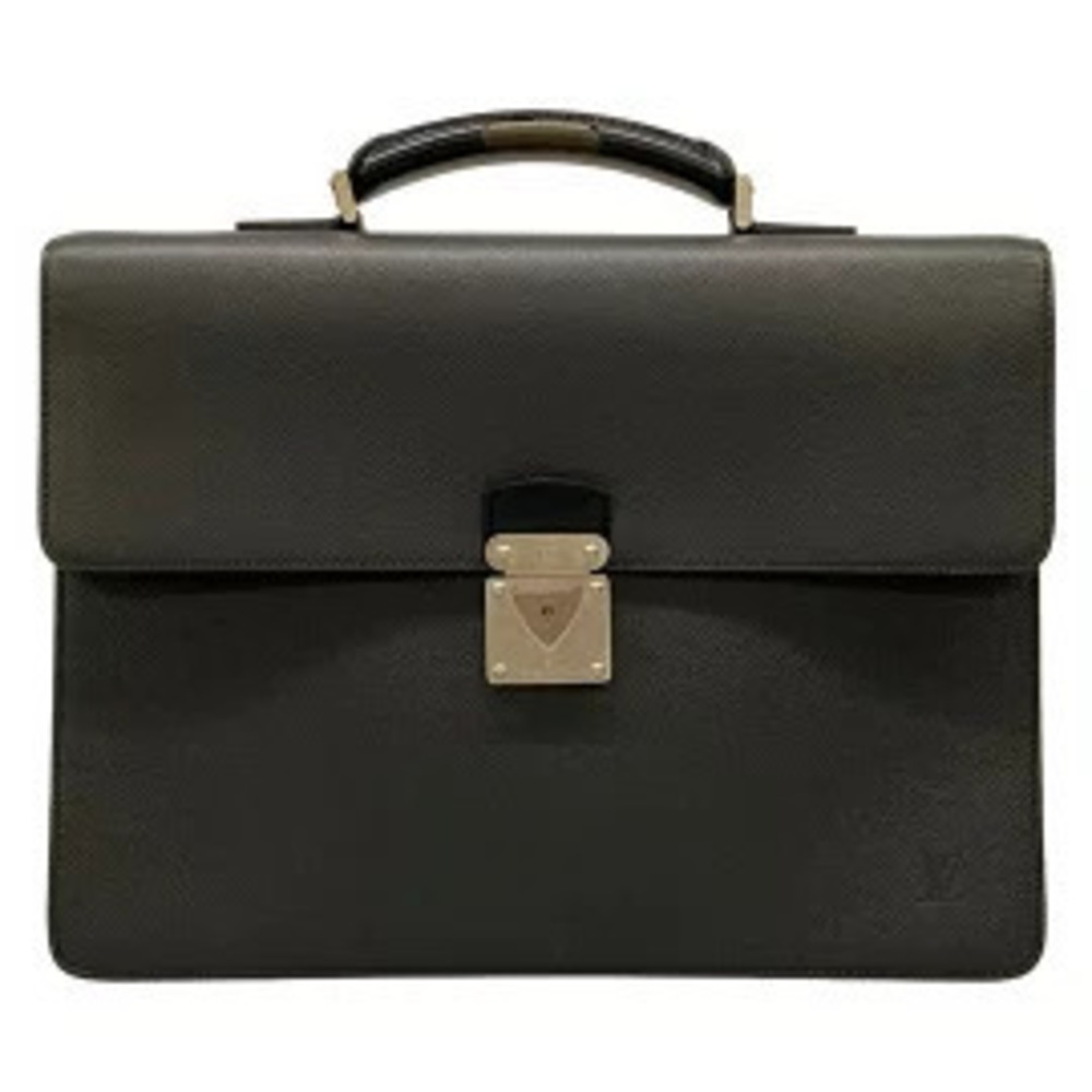 LOUIS VUITTON Robusto Business Bag Ardoise Leather